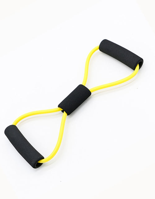 Load image into Gallery viewer, Fitness Rope Resistance Bands 8 Word Rubber Bands for Fitness Elastic Band Fitness Equipment Expander Workout Yoga Training
