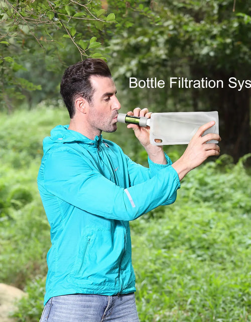 Load image into Gallery viewer, miniwell Outdoor camping water filter survival kit for travel
