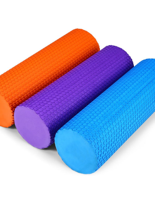 Load image into Gallery viewer, Yoga Pilates Yoga Block Pilates EVA Foam Roller Massage Roller Muscle Tissue Fitness Gym Yoga Pilates Workout Fitness Exercise
