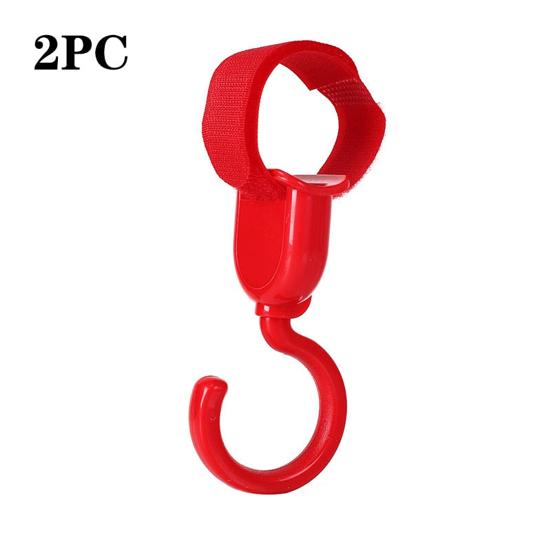 10pcs/Lot Stroller Accessories Baby Stroller Hooks Universal Pram Wheelchair Pushchair Carriage Buggy Clip Hanger Clip