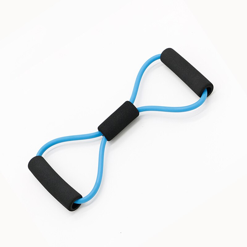 Fitness Rope Resistance Bands 8 Word Rubber Bands for Fitness Elastic Band Fitness Equipment Expander Workout Yoga Training