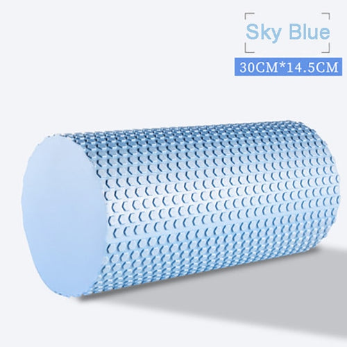 Load image into Gallery viewer, Yoga Pilates Yoga Block Pilates EVA Foam Roller Massage Roller Muscle Tissue Fitness Gym Yoga Pilates Workout Fitness Exercise
