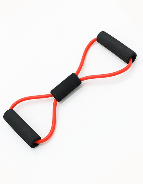 Load image into Gallery viewer, Fitness Rope Resistance Bands 8 Word Rubber Bands for Fitness Elastic Band Fitness Equipment Expander Workout Yoga Training
