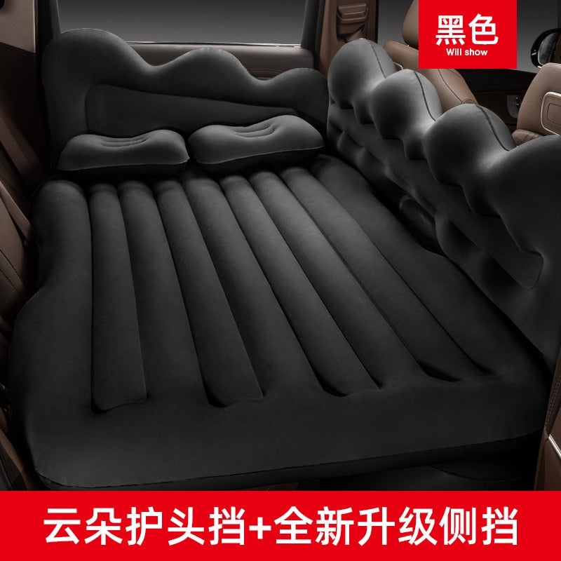 Car Travel Bed Automatic Air Mattress Sleeping Pad Inflatable BackSeat Bed Outdoor Cushions Camping Sofa Bed Accessories for Car