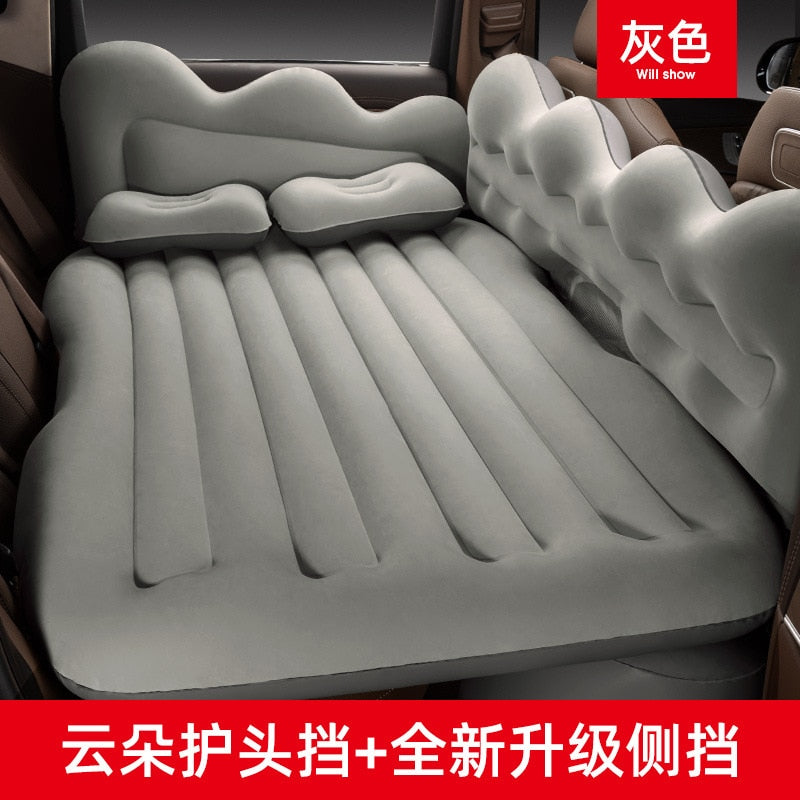 Car Travel Bed Automatic Air Mattress Sleeping Pad Inflatable BackSeat Bed Outdoor Cushions Camping Sofa Bed Accessories for Car