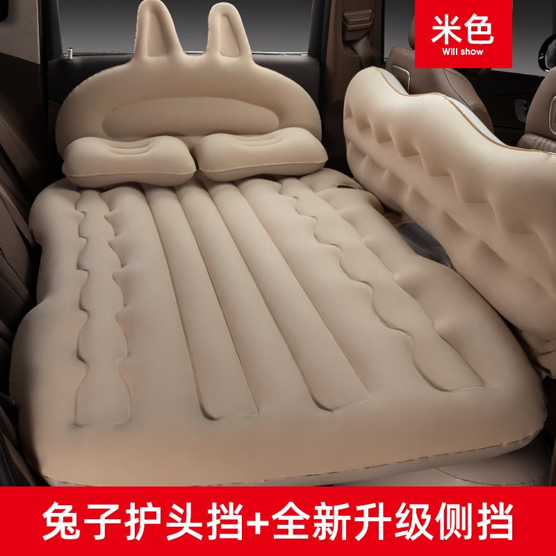 Car Travel Bed Automatic Air Mattress Sleeping Pad Inflatable BackSeat Bed Outdoor Cushions Camping Sofa Bed Accessories for Car