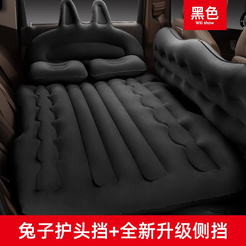 Car Travel Bed Automatic Air Mattress Sleeping Pad Inflatable BackSeat Bed Outdoor Cushions Camping Sofa Bed Accessories for Car