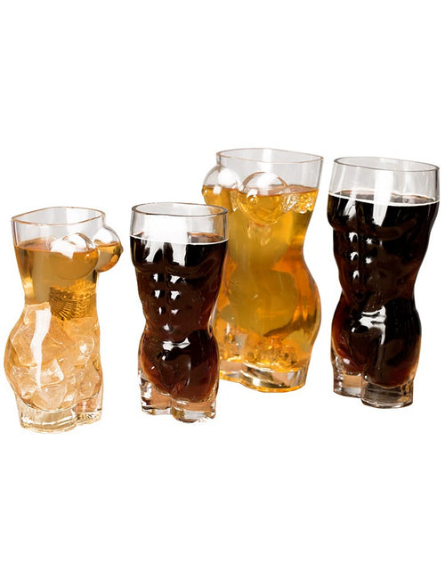 Load image into Gallery viewer, Tiktok Thickened Set Personalized Human Body Oversized Beer Steins
