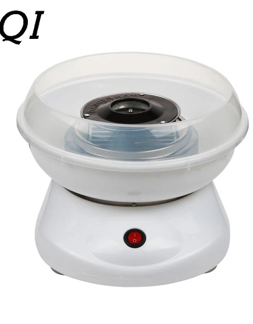 Load image into Gallery viewer, JIQI 110V/220V MINI Electric DIY Sweet Cotton Candy Maker Portable Marshmallow Cotton Sugar Fairy Floss Spun Machine EU US Plug
