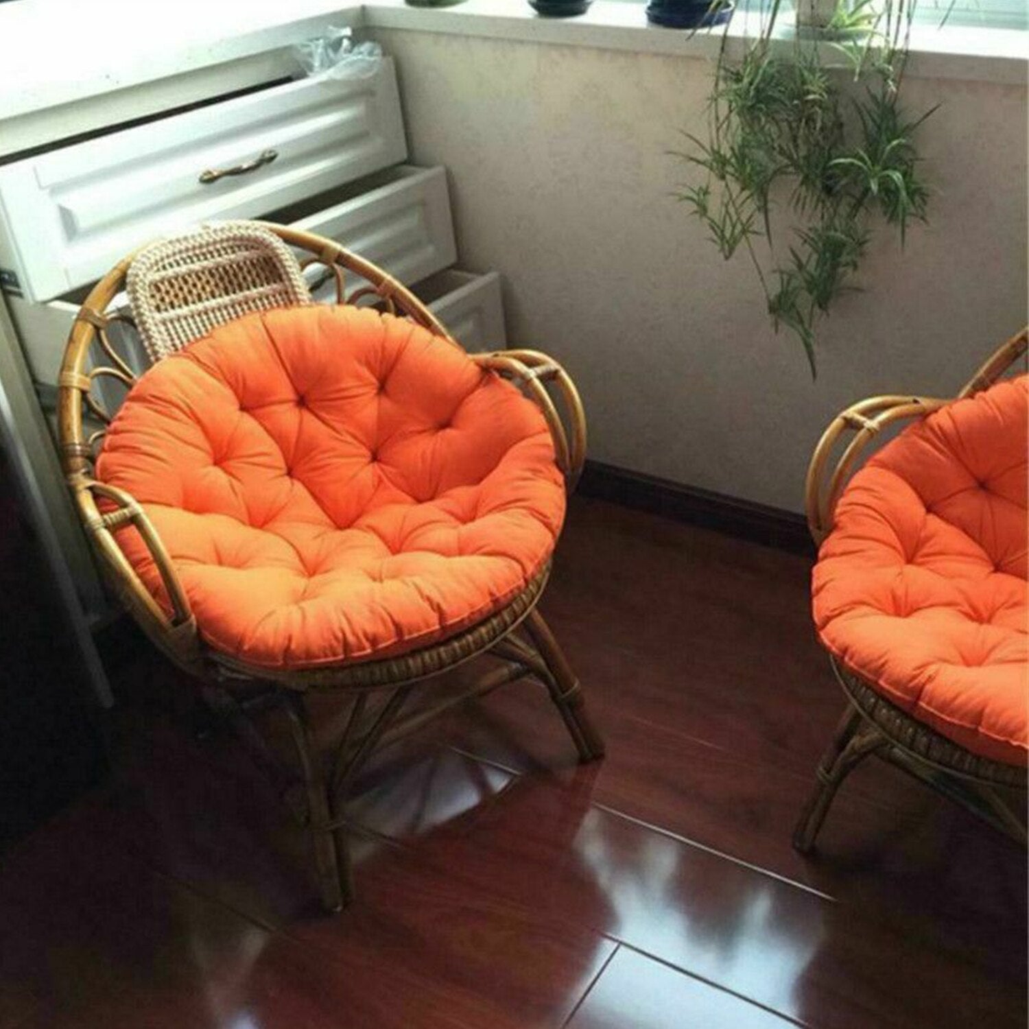 Swing Hanging Swing Basket Seat Cushion Thickened Balcony Egg Hammock Rocking Chair Seat Pads for Home Patio Garden Living Rooms