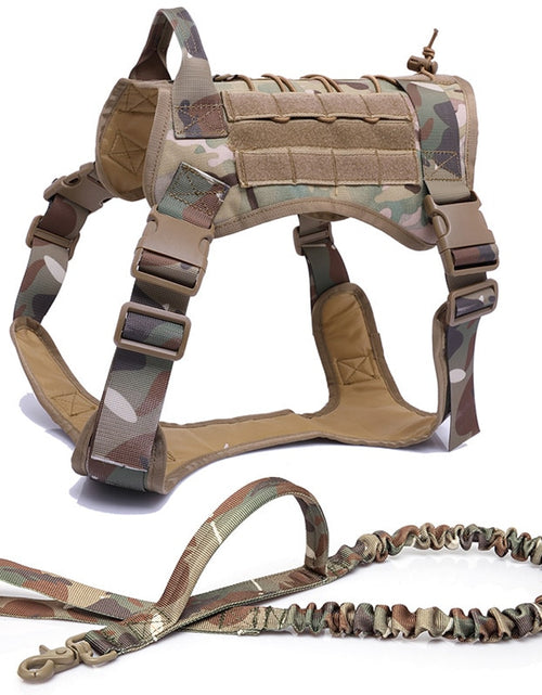 Load image into Gallery viewer, Tactical Dog Harnesses Pet Training Vest Dog Harness And Leash Set For Small Medium Big Dogs Walking Hunting Free Shipping Items
