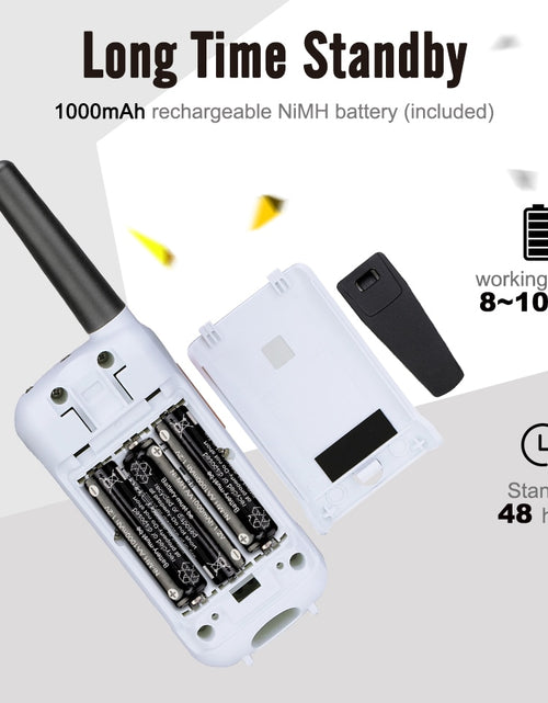 Load image into Gallery viewer, Retevis RT649B Walkie Talkie 2 or 4 pcs PMR446 Walkie-talkies 1.8km for Motorola Two-way radio Hunting Fishing Rechargeable VOX
