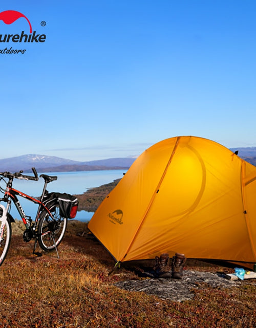 Load image into Gallery viewer, Naturehike Cycling Tent 1 Person Ultralight Backpacking Tent Double Layer Fishing Beach Tent Outdoor Travel Hiking Camping Tent
