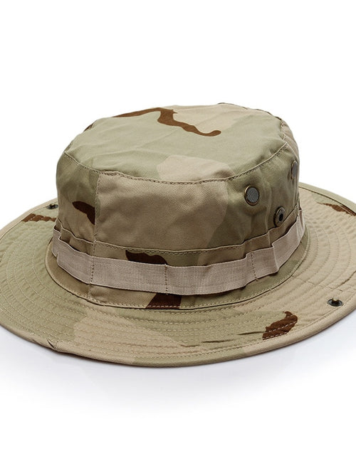 Load image into Gallery viewer, US Army Camouflage BOONIE HAT Thicken Military Tactical Cap Hunting Hiking Climbing Camping MULTICAM HAT 20 Color KA056
