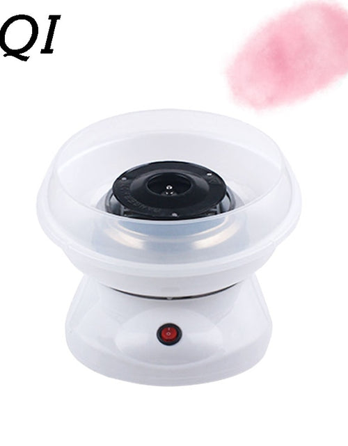 Load image into Gallery viewer, JIQI 110V/220V MINI Electric DIY Sweet Cotton Candy Maker Portable Marshmallow Cotton Sugar Fairy Floss Spun Machine EU US Plug
