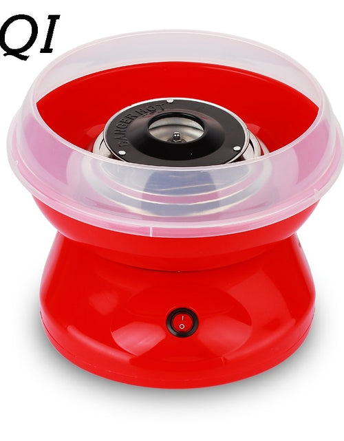 Load image into Gallery viewer, JIQI 110V/220V MINI Electric DIY Sweet Cotton Candy Maker Portable Marshmallow Cotton Sugar Fairy Floss Spun Machine EU US Plug
