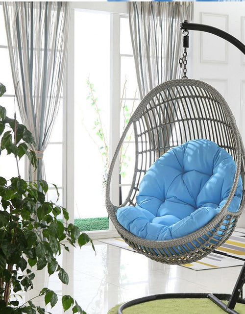 Load image into Gallery viewer, Swing Hanging Swing Basket Seat Cushion Thickened Balcony Egg Hammock Rocking Chair Seat Pads for Home Patio Garden Living Rooms
