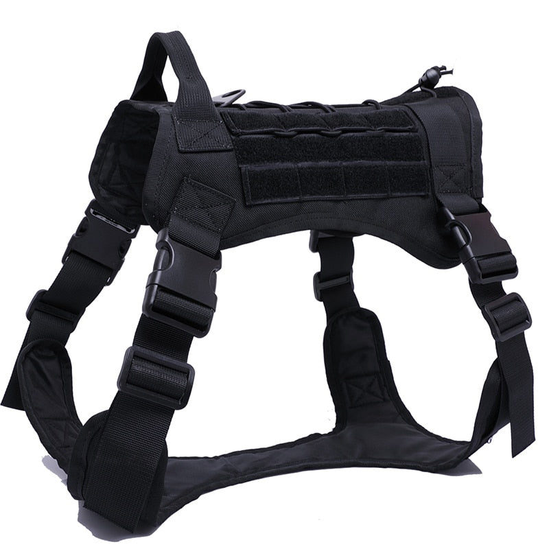 Tactical Dog Harnesses Pet Training Vest Dog Harness And Leash Set For Small Medium Big Dogs Walking Hunting Free Shipping Items