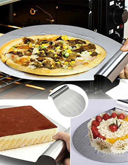 Load image into Gallery viewer, WALFOS food grade Transfer Cake Tray Scoop Cake Moving Plate Bread Pizza Blade Shovel Bakeware Pastry Scraper Cozinha
