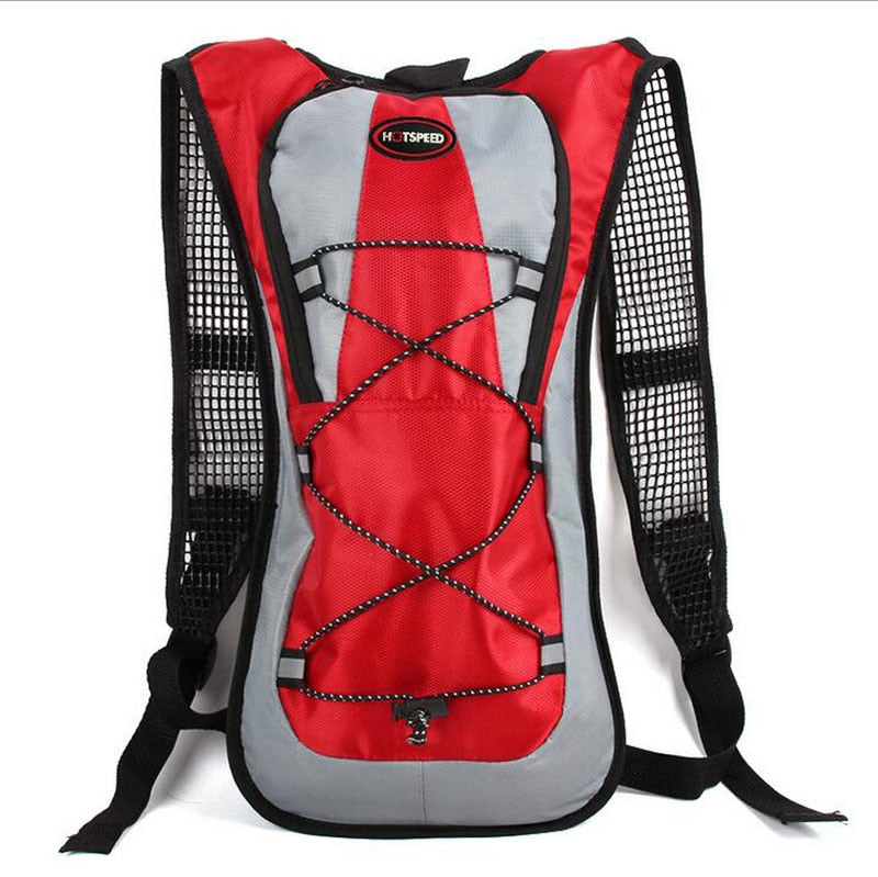 TPU 2L Straw Water Bag Backpack Men And Women Surperlaight Hiking Running Cycling Water Bladder Backpack Hydration Backpack