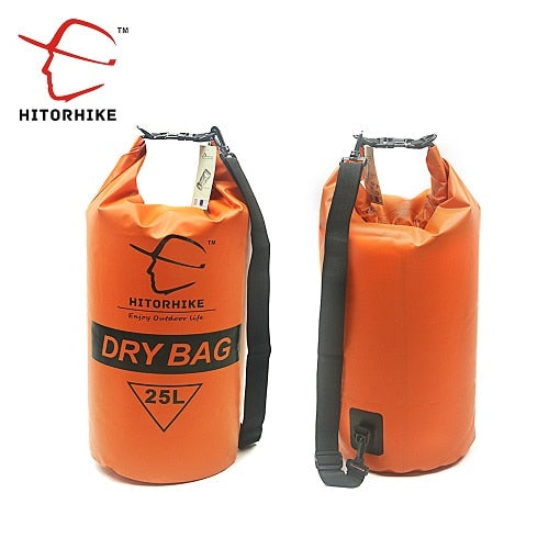 15L 25L Swimming Waterproof Bag Dry Sack Bag For Canoeing Kayak Rafting Outdoor Sport Bags Travel Kit Equipment storage bag 2018