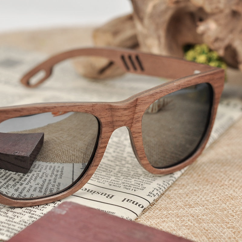 BOBO BIRD Wood Sunglasses Men Women Luxury brand wooden Fashion Vintage Sun Glasses Ladies Wooden Gift W-hAG029