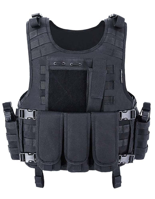 Load image into Gallery viewer, MGFLASHFORCE Molle Airsoft Vest Tactical Vest Plate Carrier Swat Fishing Hunting Paintball Vest Military Army Armor Police Vest
