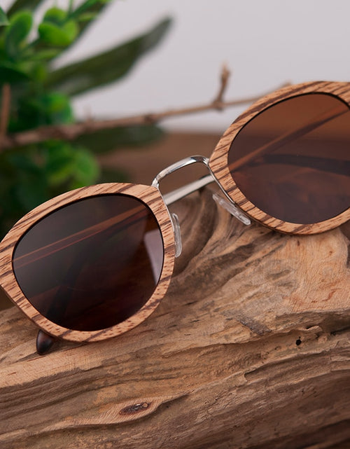 Load image into Gallery viewer, BOBO BIRD Sunglasses Women Polarized Wood Sun Glasses in Wooden Gift Box W-AG028 Drop Shipping
