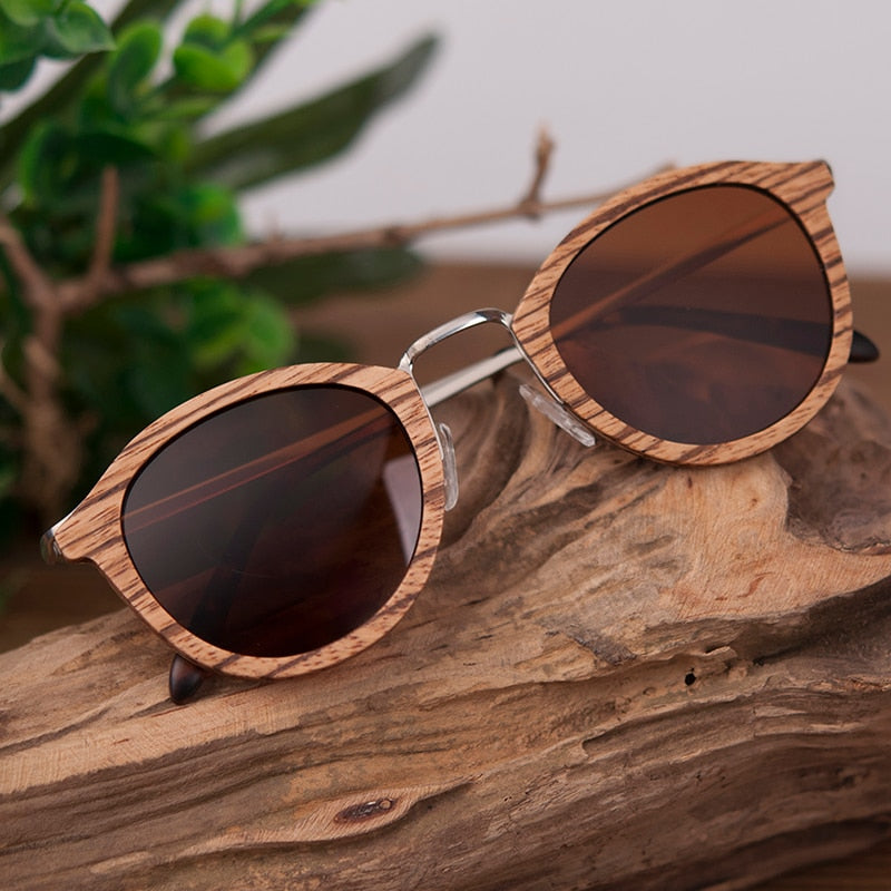 BOBO BIRD Sunglasses Women Polarized Wood Sun Glasses in Wooden Gift Box W-AG028 Drop Shipping