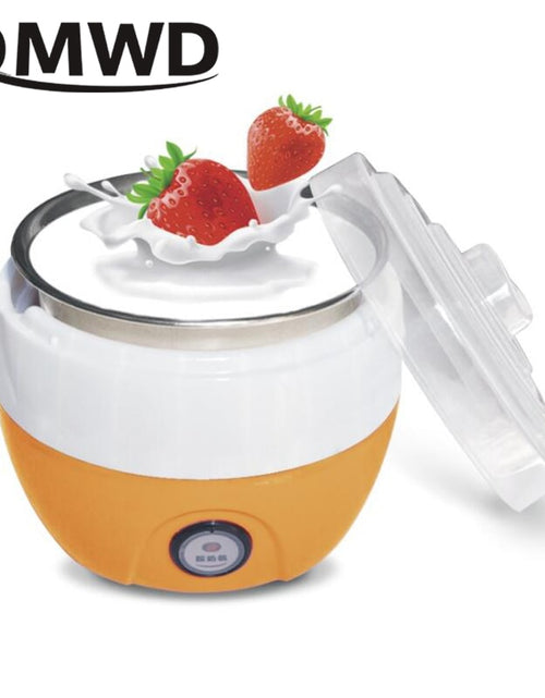 Load image into Gallery viewer, Automatic Yogurt Maker Electric Buttermilk Sour Cream Fermenter Yoghourt Machine Stainless Steel Liner Leben Container 1L EU US
