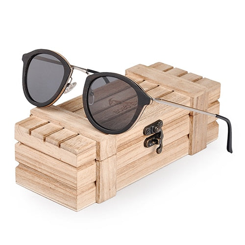 Load image into Gallery viewer, BOBO BIRD Sunglasses Women Polarized Wood Sun Glasses in Wooden Gift Box W-AG028 Drop Shipping
