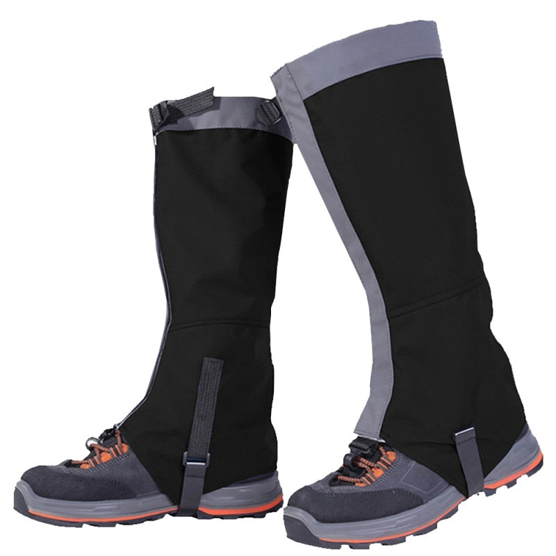 Outdoor Snow Kneepad Skiing Gaiters Hiking Climbing Leg Protection Guard Sport Safety Waterproof Leg Warmers Sking Shoes gaiters