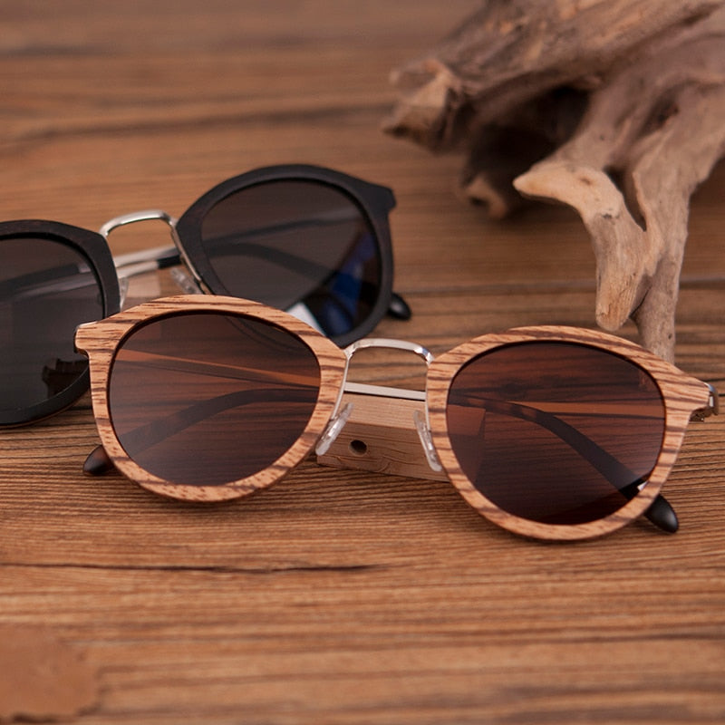 BOBO BIRD Sunglasses Women Polarized Wood Sun Glasses in Wooden Gift Box W-AG028 Drop Shipping