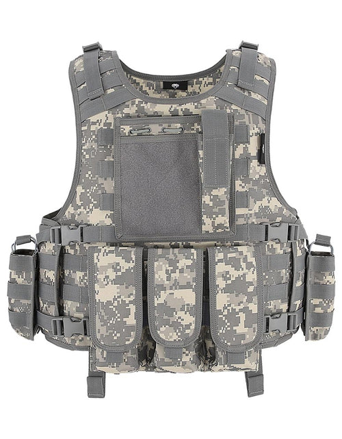 Load image into Gallery viewer, MGFLASHFORCE Molle Airsoft Vest Tactical Vest Plate Carrier Swat Fishing Hunting Paintball Vest Military Army Armor Police Vest
