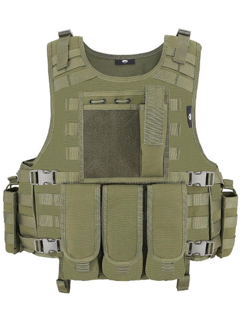 Load image into Gallery viewer, MGFLASHFORCE Molle Airsoft Vest Tactical Vest Plate Carrier Swat Fishing Hunting Paintball Vest Military Army Armor Police Vest
