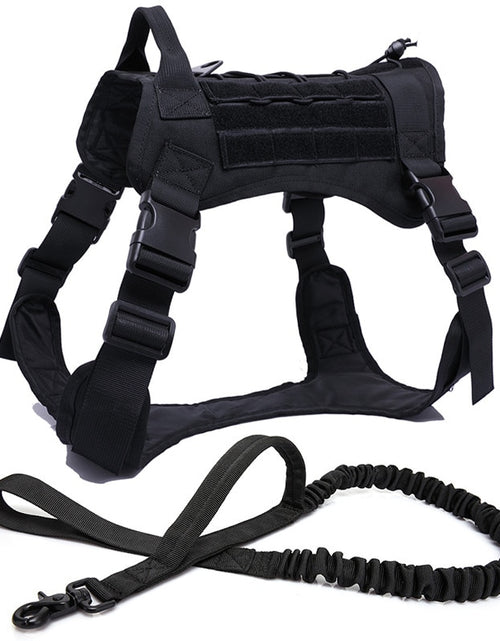 Load image into Gallery viewer, Tactical Dog Harnesses Pet Training Vest Dog Harness And Leash Set For Small Medium Big Dogs Walking Hunting Free Shipping Items
