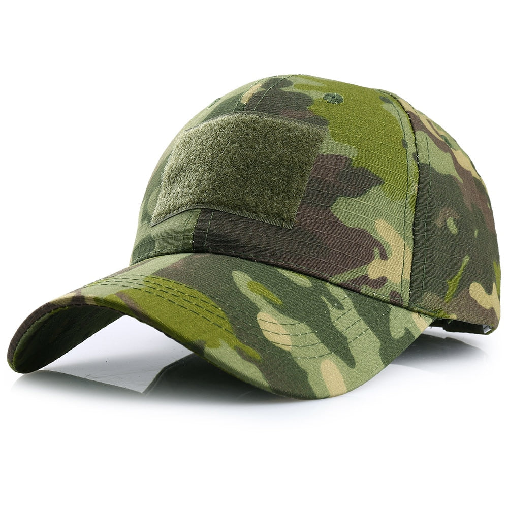 Outdoor Multicam Camouflage Adjustable Cap Mesh Tactical Military Army Airsoft Fishing Hunting Hiking Basketball Snapback Hat