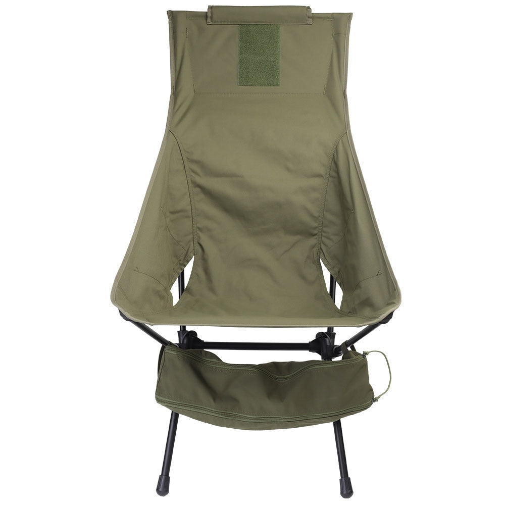 Tactical Folding Chair Camouflage Outdoor Fishing Chair Portable Camping Wild Survival Climbing Picnic BBQ Chair Hunting Hiking