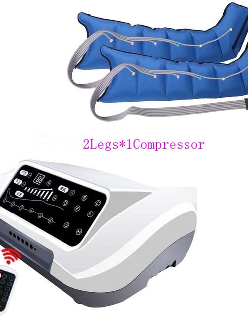 Load image into Gallery viewer, Pressotherapy Air Compression Leg Foot Massager Vibration Infrared Therapy Arm Waist Pneumatic Air wave pressure machine
