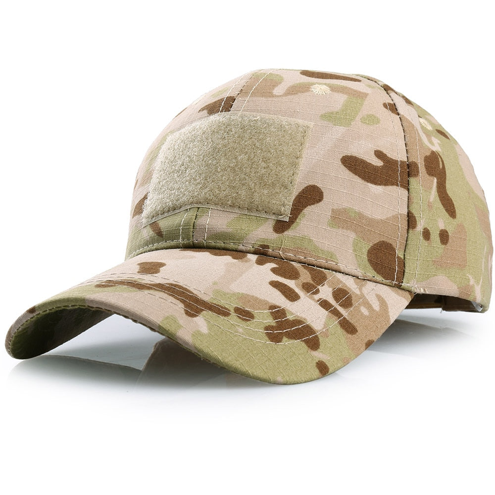 Outdoor Multicam Camouflage Adjustable Cap Mesh Tactical Military Army Airsoft Fishing Hunting Hiking Basketball Snapback Hat