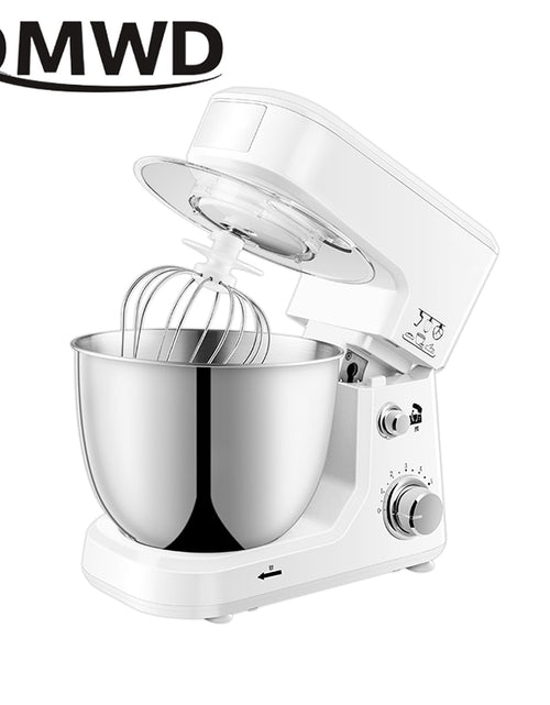 Load image into Gallery viewer, Electric Stand Food Mixer Whisk Egg Beater Stainless Steel Bowl Flour Knead Cake Bread Dough Blender Whipping Cream Chef Machine
