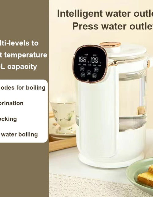 Load image into Gallery viewer, Constant Temperature Pump Bottle Pot Instant Heating Hot Water Dispenser Digital Electric Kettle Milk Heater Tea Filter Boiler
