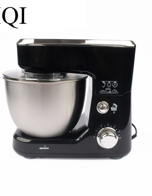 Load image into Gallery viewer, Electric Stand Food Mixer Whisk Egg Beater Stainless Steel Bowl Flour Knead Cake Bread Dough Blender Whipping Cream Chef Machine
