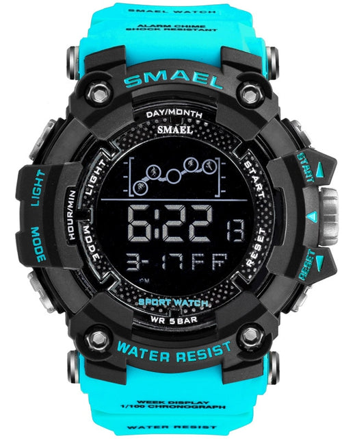 Load image into Gallery viewer, Mens Watch Military Water resistant SMAEL Sport watch Army led Digital wrist Stopwatches for male 1802 relogio masculino Watches
