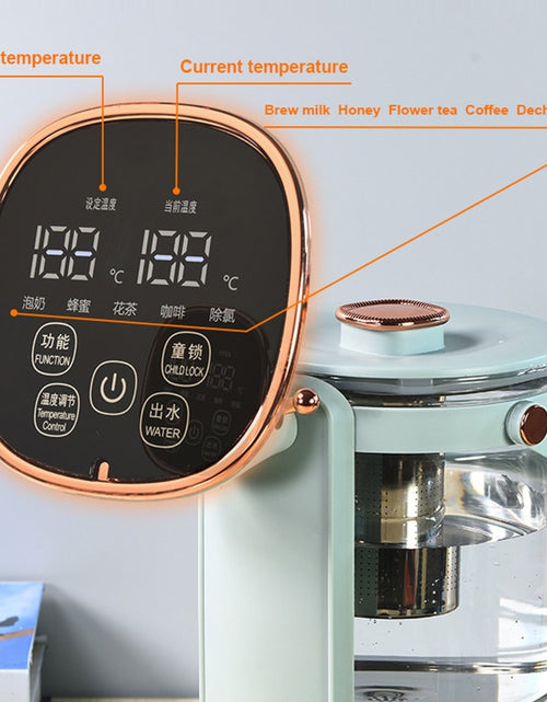 Load image into Gallery viewer, Constant Temperature Pump Bottle Pot Instant Heating Hot Water Dispenser Digital Electric Kettle Milk Heater Tea Filter Boiler
