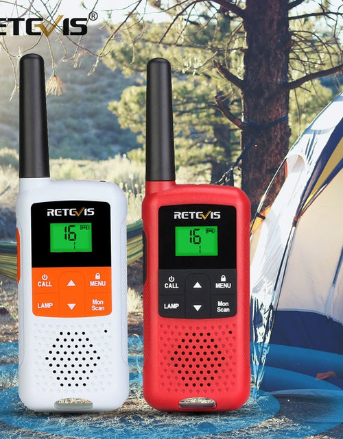 Load image into Gallery viewer, Retevis RT649B Walkie Talkie 2 or 4 pcs PMR446 Walkie-talkies 1.8km for Motorola Two-way radio Hunting Fishing Rechargeable VOX
