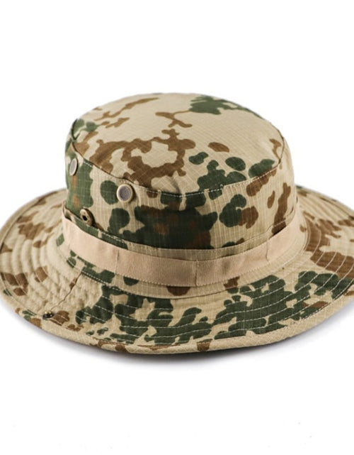 Load image into Gallery viewer, US Army Camouflage BOONIE HAT Thicken Military Tactical Cap Hunting Hiking Climbing Camping MULTICAM HAT 20 Color KA056
