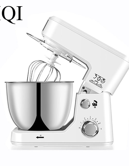 Load image into Gallery viewer, Electric Stand Food Mixer Whisk Egg Beater Stainless Steel Bowl Flour Knead Cake Bread Dough Blender Whipping Cream Chef Machine
