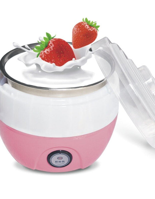 Load image into Gallery viewer, Automatic Yogurt Maker Electric Buttermilk Sour Cream Fermenter Yoghourt Machine Stainless Steel Liner Leben Container 1L EU US
