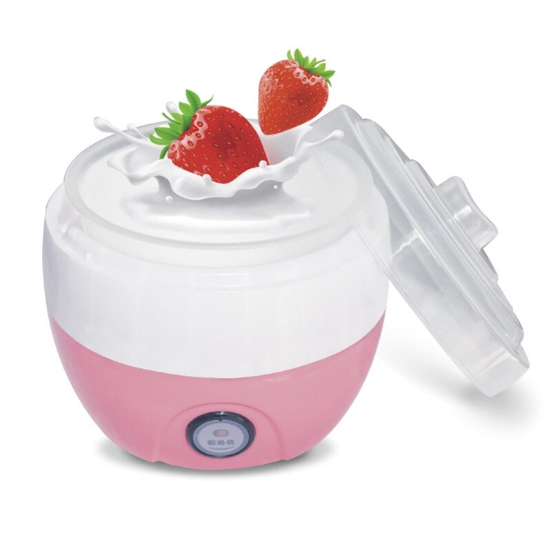 Automatic Yogurt Maker Electric Buttermilk Sour Cream Fermenter Yoghourt Machine Stainless Steel Liner Leben Container 1L EU US